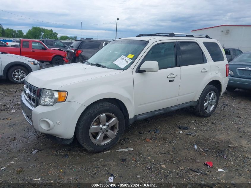 2012 Ford Escape Limited VIN: 1FMCU0EG1CKC13602 Lot: 39357496