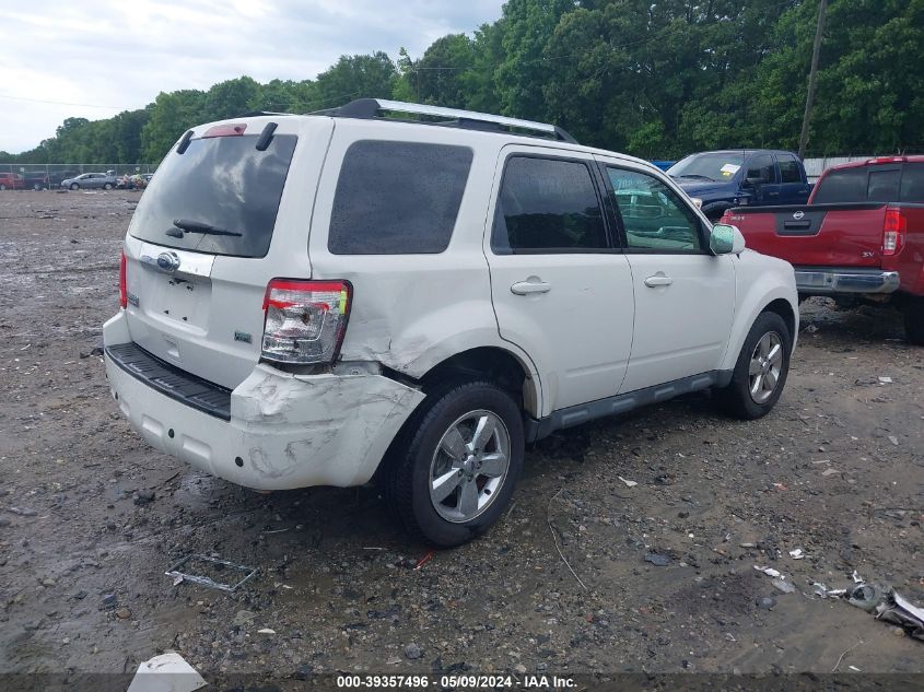 2012 Ford Escape Limited VIN: 1FMCU0EG1CKC13602 Lot: 39357496