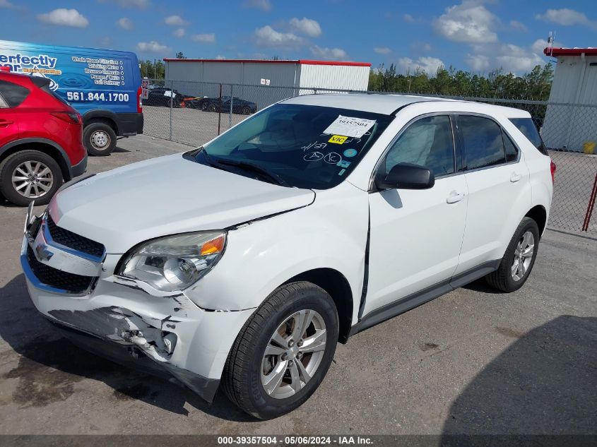 2015 Chevrolet Equinox Ls VIN: 2GNALAEK0F1126617 Lot: 39357504