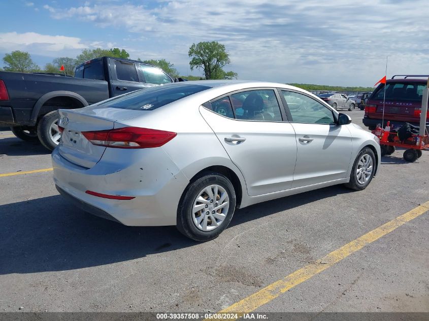 2018 HYUNDAI ELANTRA SE - 5NPD74LF3JH333737