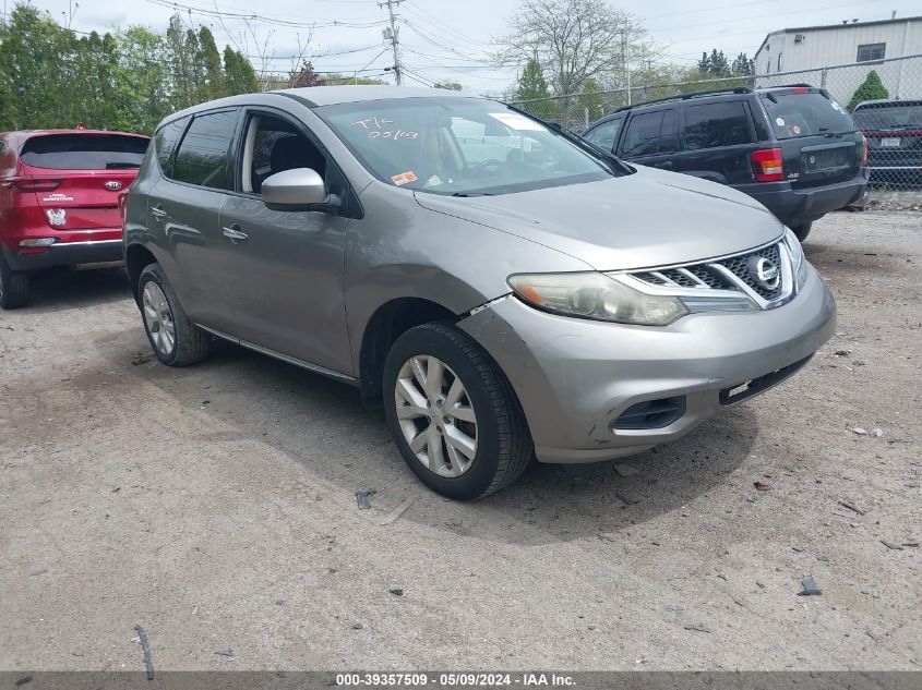 JN8AZ1MW6BW174920 2011 Nissan Murano S