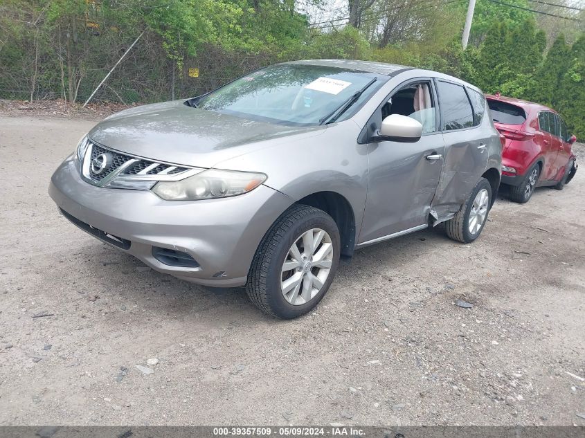 JN8AZ1MW6BW174920 2011 Nissan Murano S