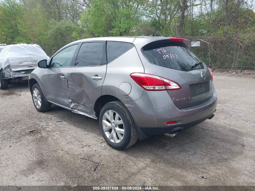 JN8AZ1MW6BW174920 2011 Nissan Murano S