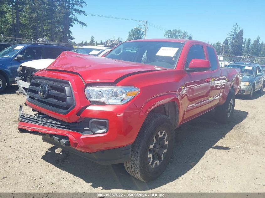 2022 Toyota Tacoma Sr V6 VIN: 3TYRZ5CN3NT015960 Lot: 39357522