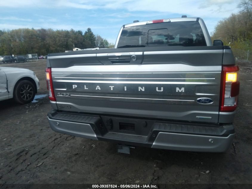 2023 FORD F-150 PLATINUM - 1FTFW1E86PFC26452