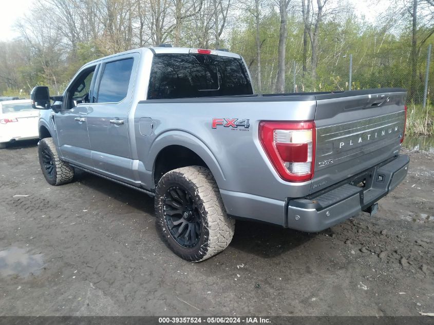 2023 FORD F-150 PLATINUM - 1FTFW1E86PFC26452