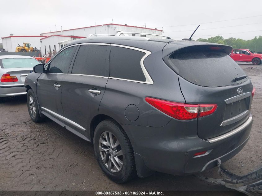 2014 Infiniti Qx60 VIN: 5N1AL0MM1EC521898 Lot: 39357533