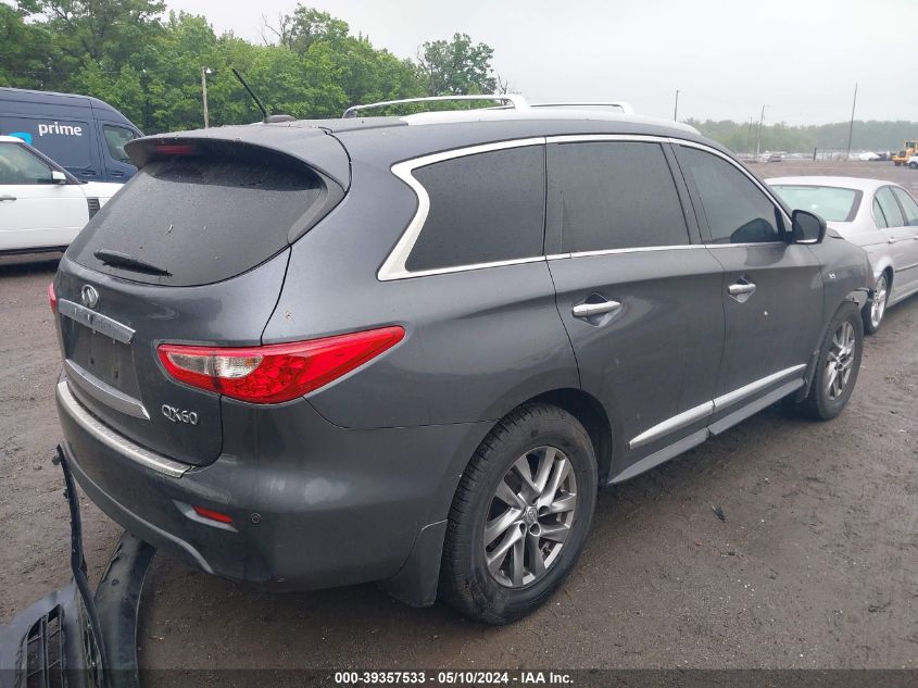 2014 Infiniti Qx60 VIN: 5N1AL0MM1EC521898 Lot: 39357533