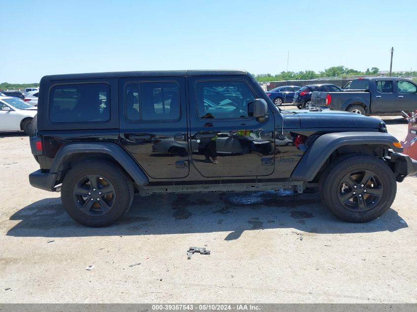 2023 Jeep Wrangler 4-Door Sport Altitude 4X4 VIN: 1C4HJXDN2PW655332 Lot: 39357543