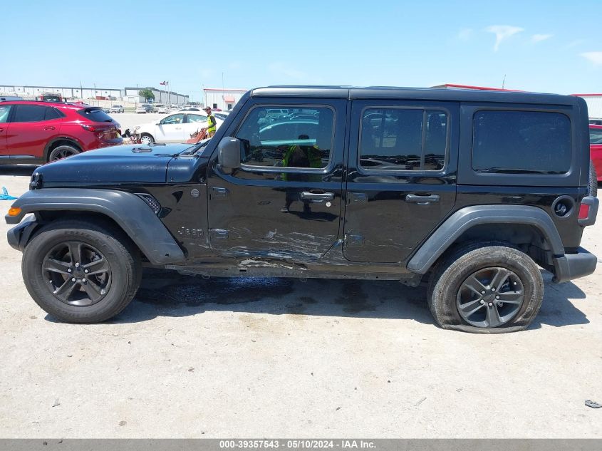 2023 Jeep Wrangler 4-Door Sport Altitude 4X4 VIN: 1C4HJXDN2PW655332 Lot: 39357543