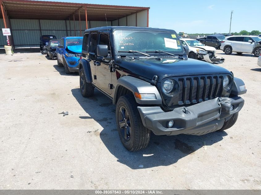 2023 Jeep Wrangler 4-Door Sport Altitude 4X4 VIN: 1C4HJXDN2PW655332 Lot: 39357543