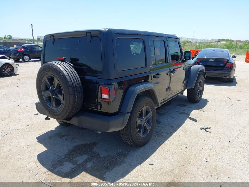 2023 Jeep Wrangler 4-Door Sport Altitude 4X4 VIN: 1C4HJXDN2PW655332 Lot: 39357543