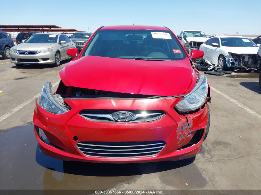 2014 Hyundai Accent Gls VIN: KMHCT4AE3EU726890 Lot: 39357566