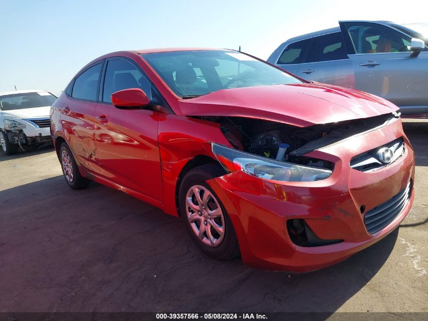 2014 Hyundai Accent Gls VIN: KMHCT4AE3EU726890 Lot: 39357566