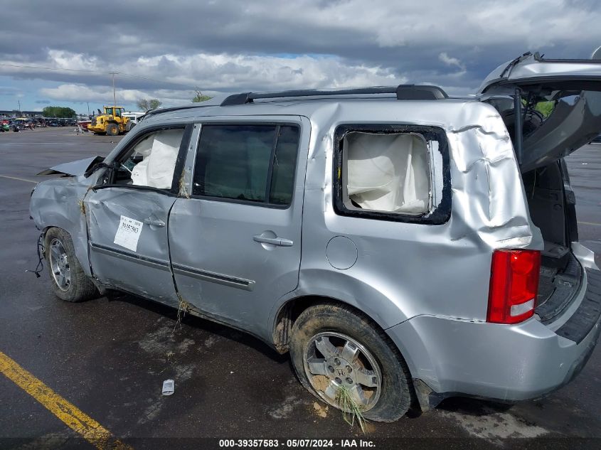 2009 Honda Pilot Touring VIN: 5FNYF48909B019027 Lot: 39357583