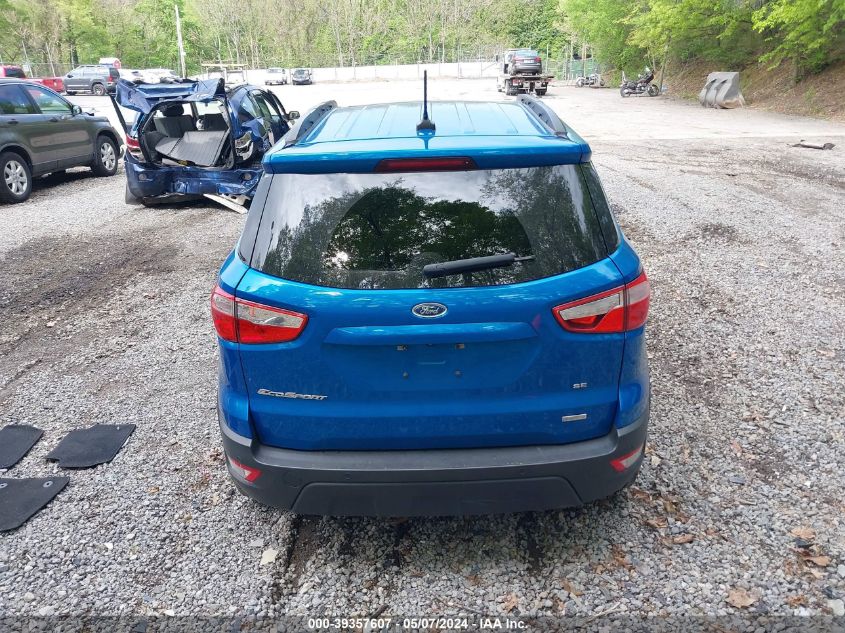 2020 Ford Ecosport Se VIN: MAJ3S2GE6LC325703 Lot: 39357607