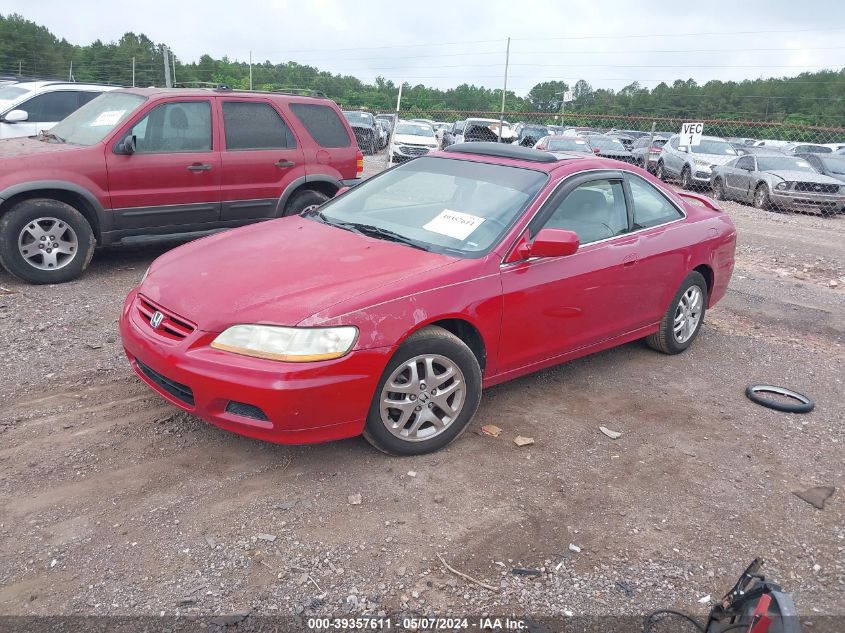 2002 Honda Accord 3.0 Ex VIN: 1HGCG225X2A001751 Lot: 39357611