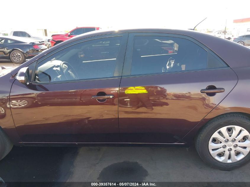 2010 Kia Forte Ex VIN: KNAFU4A27A5248320 Lot: 39357614