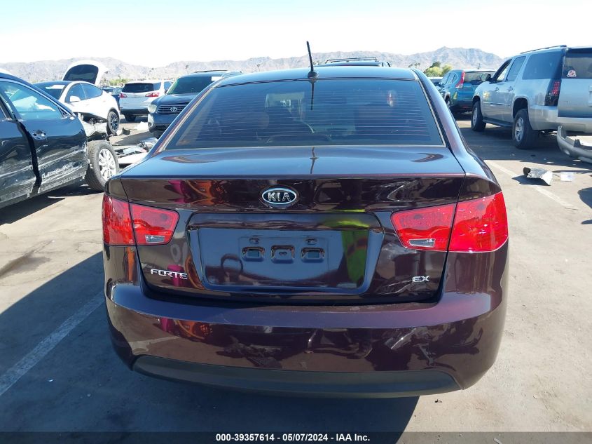 2010 Kia Forte Ex VIN: KNAFU4A27A5248320 Lot: 39357614