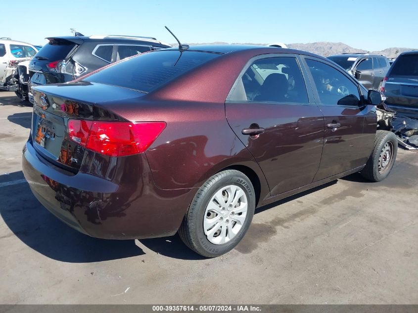 2010 Kia Forte Ex VIN: KNAFU4A27A5248320 Lot: 39357614