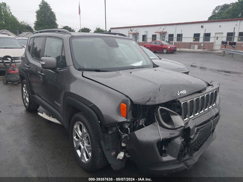 2020 Jeep Renegade Limited Fwd VIN: ZACNJAD10LPM08408 Lot: 39357635