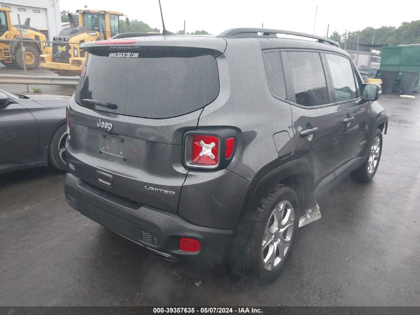 2020 Jeep Renegade Limited Fwd VIN: ZACNJAD10LPM08408 Lot: 39357635