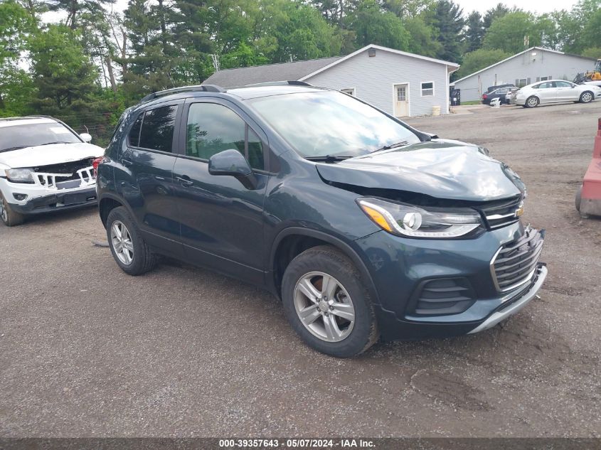 2022 Chevrolet Trax Awd Lt VIN: KL7CJPSM5NB533084 Lot: 39357643