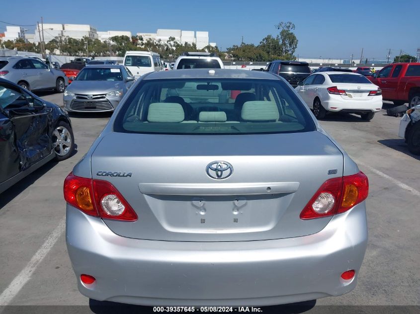 2010 Toyota Corolla Le VIN: JTDBU4EE2A9119058 Lot: 39357645