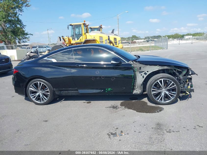 2017 Infiniti Q60 2.0T VIN: JN1CV7EL1HM320297 Lot: 39357652