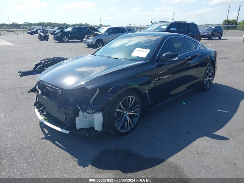 2017 Infiniti Q60 2.0T VIN: JN1CV7EL1HM320297 Lot: 39357652