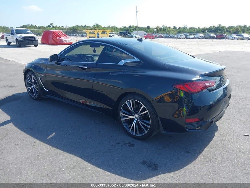 2017 Infiniti Q60 2.0T VIN: JN1CV7EL1HM320297 Lot: 39357652