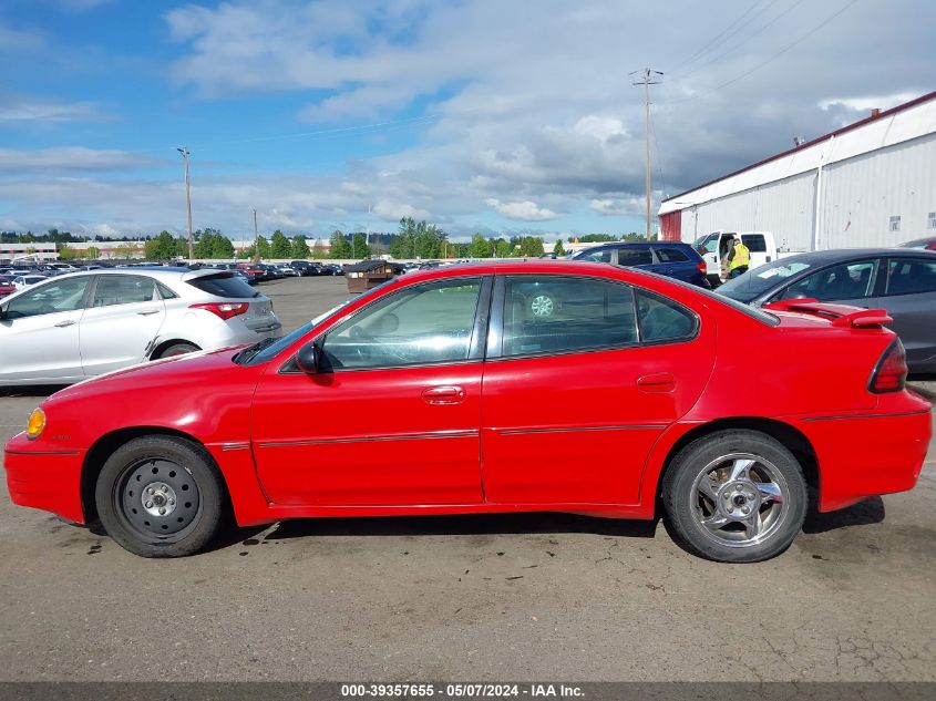 2004 Pontiac Grand Am Gt VIN: 1G2NW52E44M670275 Lot: 39357655