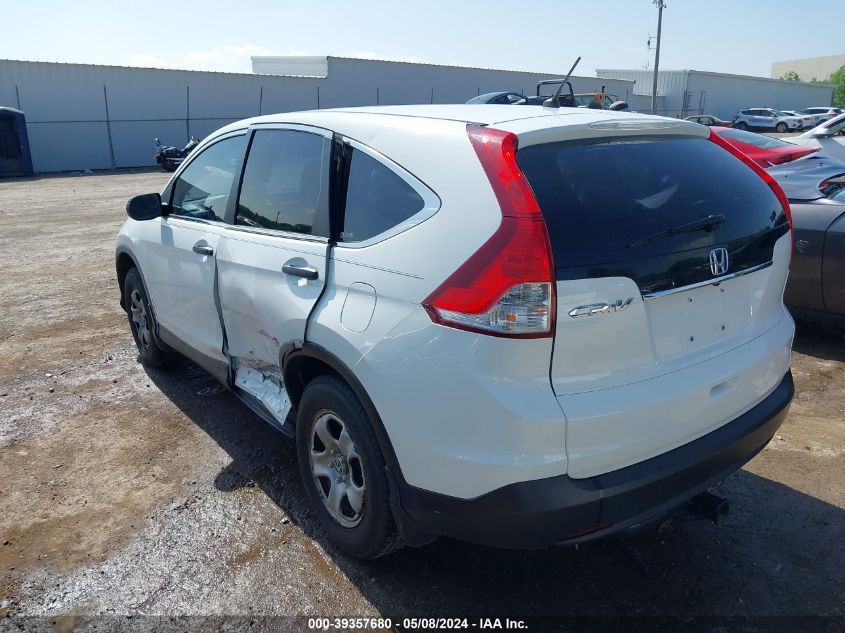 2012 Honda Cr-V Lx VIN: 5J6RM3H39CL023348 Lot: 39357680