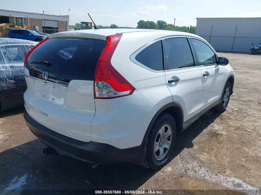 2012 Honda Cr-V Lx VIN: 5J6RM3H39CL023348 Lot: 39357680