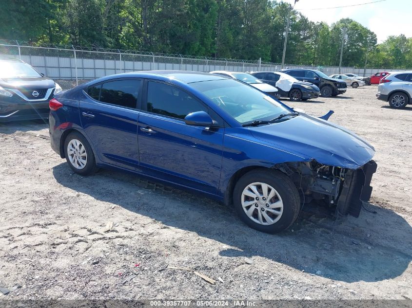 2018 HYUNDAI ELANTRA SE - 5NPD74LF2JH317450