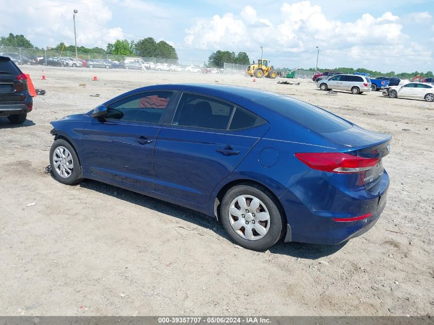 2018 Hyundai Elantra Se VIN: 5NPD74LF2JH317450 Lot: 39357707