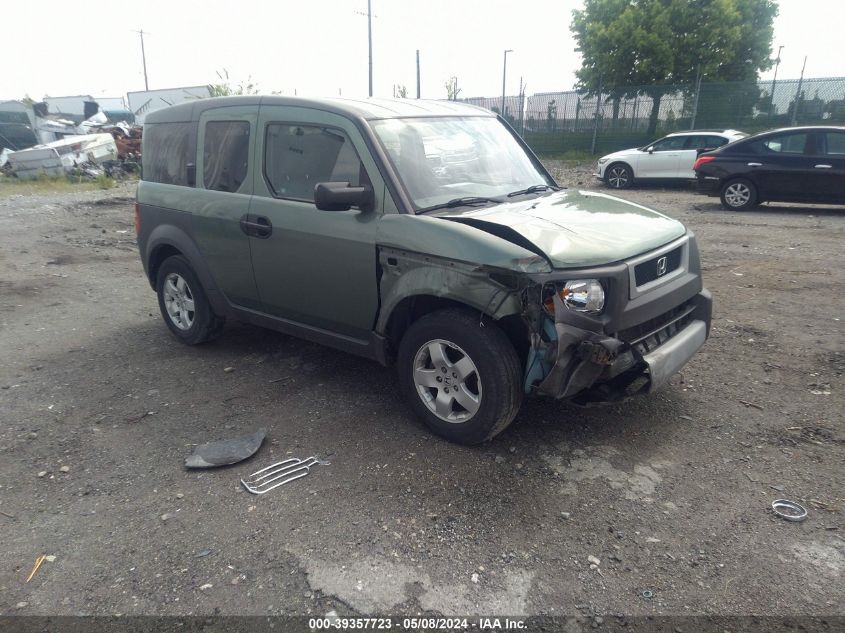 2003 Honda Element Ex VIN: 5J6YH28533L053876 Lot: 39357723