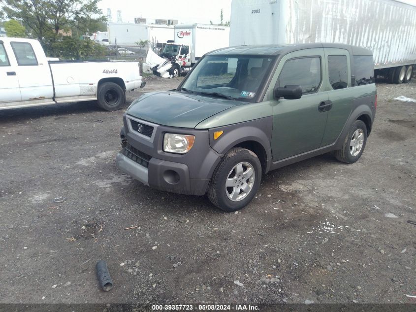 2003 Honda Element Ex VIN: 5J6YH28533L053876 Lot: 39357723