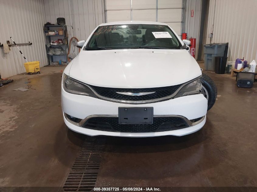 2015 Chrysler 200 C VIN: 1C3CCCCB2FN746324 Lot: 39357725