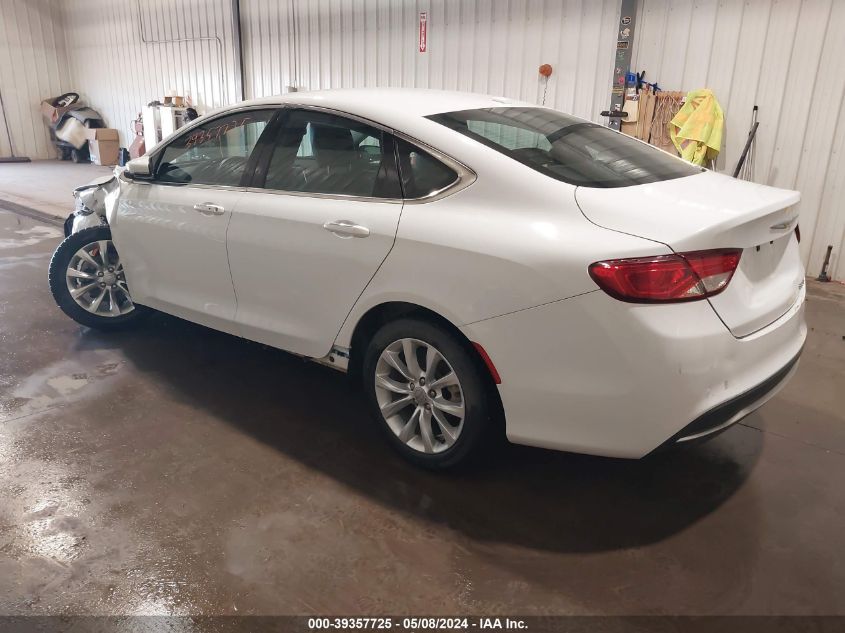 2015 Chrysler 200 C VIN: 1C3CCCCB2FN746324 Lot: 39357725