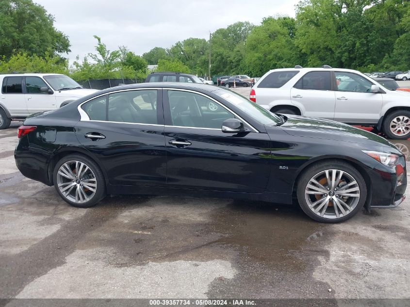 2018 Infiniti Q50 3.0T Sport VIN: JN1EV7AR4JM440894 Lot: 39357734