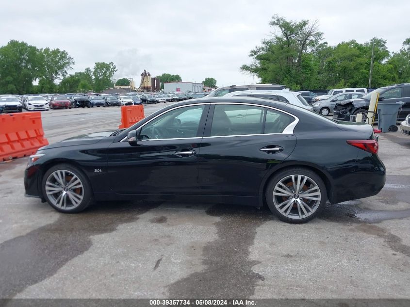 2018 Infiniti Q50 3.0T Sport VIN: JN1EV7AR4JM440894 Lot: 39357734