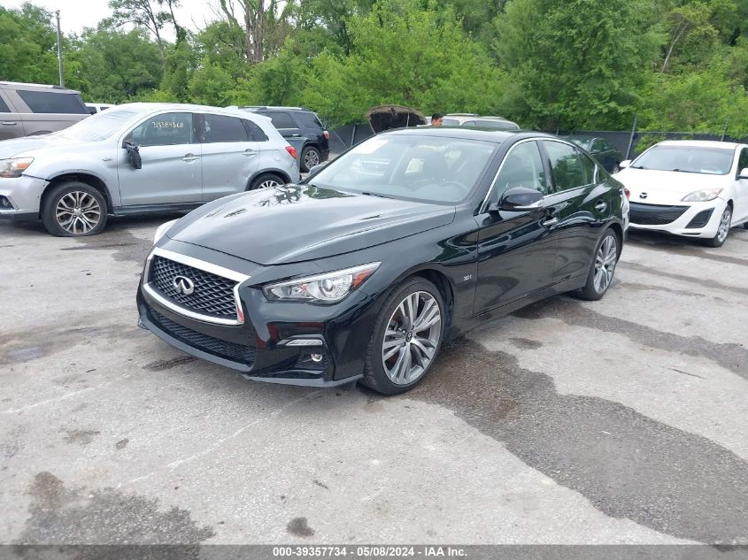 2018 Infiniti Q50 3.0T Sport VIN: JN1EV7AR4JM440894 Lot: 39357734