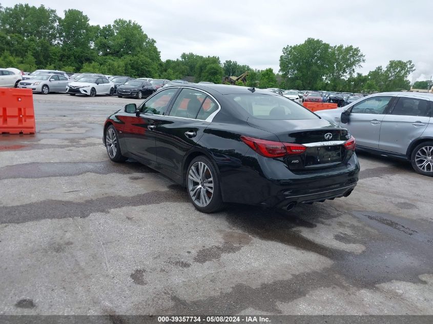 2018 Infiniti Q50 3.0T Sport VIN: JN1EV7AR4JM440894 Lot: 39357734