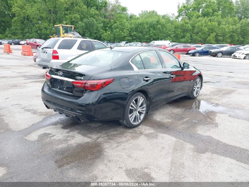 2018 Infiniti Q50 3.0T Sport VIN: JN1EV7AR4JM440894 Lot: 39357734