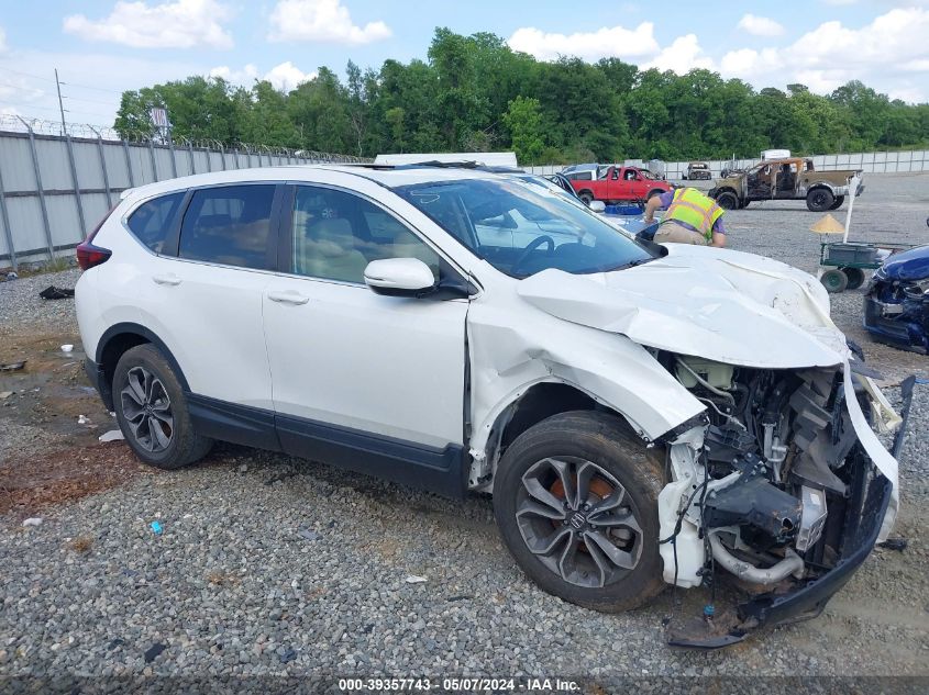 2021 Honda Cr-V Awd Ex-L VIN: 5J6RW2H82MA011376 Lot: 39357743