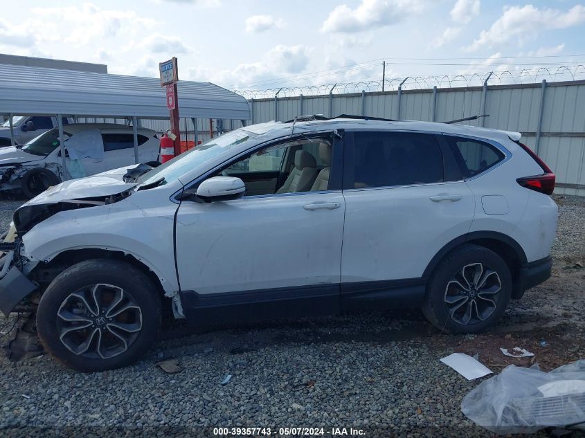 2021 Honda Cr-V Awd Ex-L VIN: 5J6RW2H82MA011376 Lot: 39357743