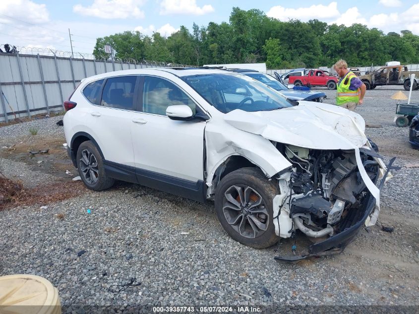 2021 Honda Cr-V Awd Ex-L VIN: 5J6RW2H82MA011376 Lot: 39357743