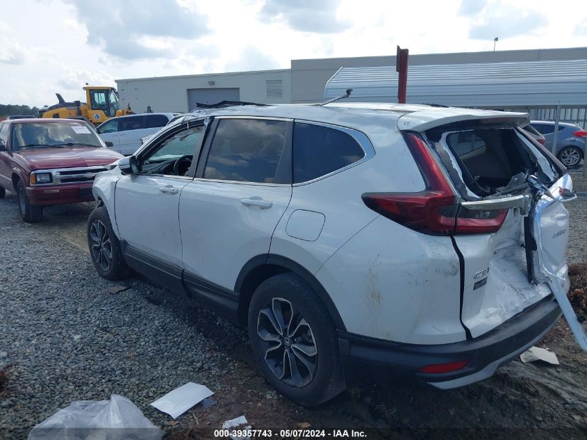 2021 Honda Cr-V Awd Ex-L VIN: 5J6RW2H82MA011376 Lot: 39357743