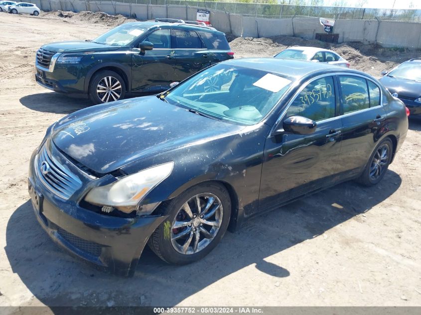 2009 Infiniti G37X VIN: JNKCV61FX9M355069 Lot: 39357752